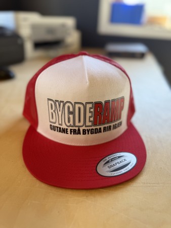 Cap, Bygderamp Rød (NY!!)